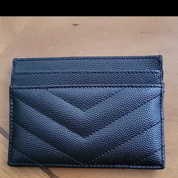 YSL | Card Case | Monogram Matelasse Leather Card Case - Picture 2 of 3